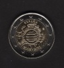 2 euros 10� aniversario del euro emision conjunta